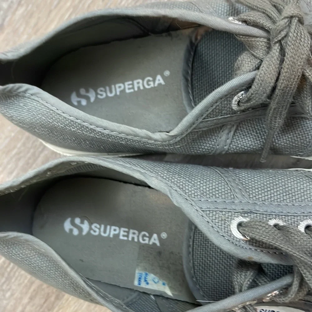 Superga 2750 Cotu Classic Sneaker S000010-M38 Gray Size M7.5/W9